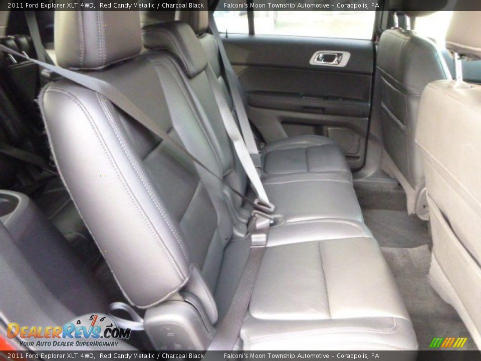 2011 Ford Explorer XLT 4WD Red Candy Metallic / Charcoal Black Photo #13
