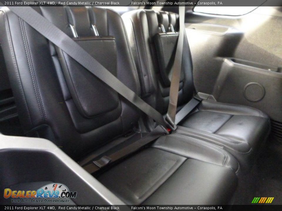 2011 Ford Explorer XLT 4WD Red Candy Metallic / Charcoal Black Photo #14