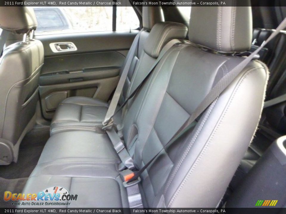 2011 Ford Explorer XLT 4WD Red Candy Metallic / Charcoal Black Photo #16