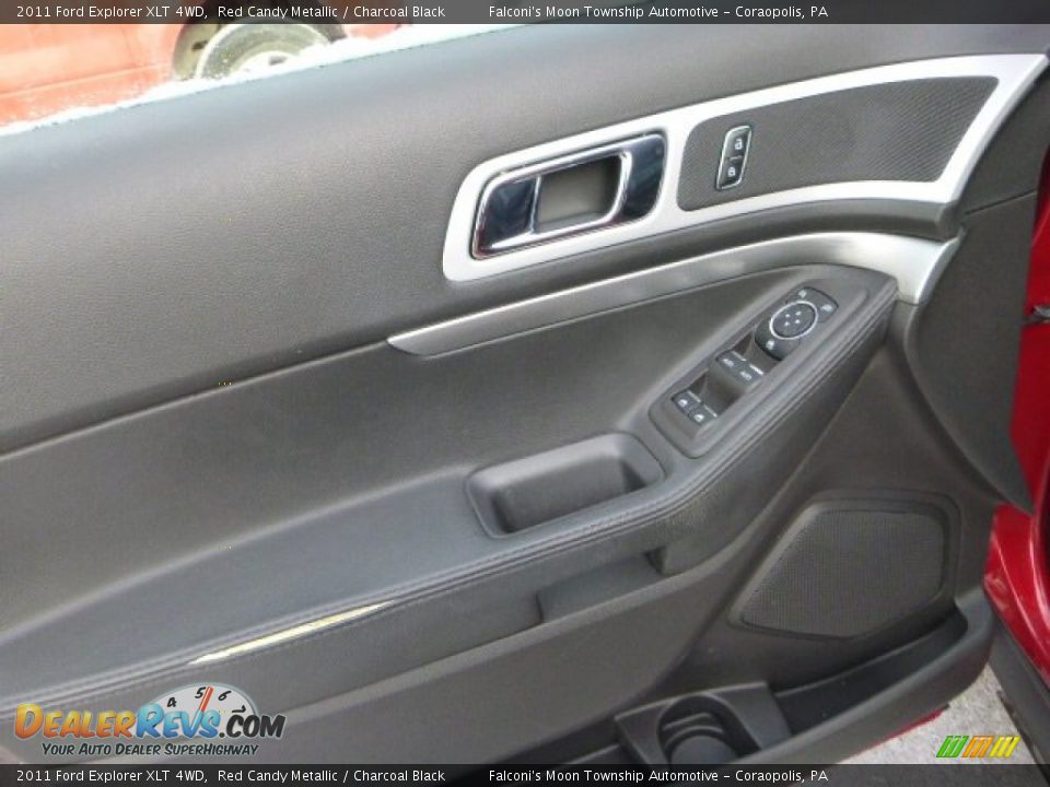 2011 Ford Explorer XLT 4WD Red Candy Metallic / Charcoal Black Photo #18