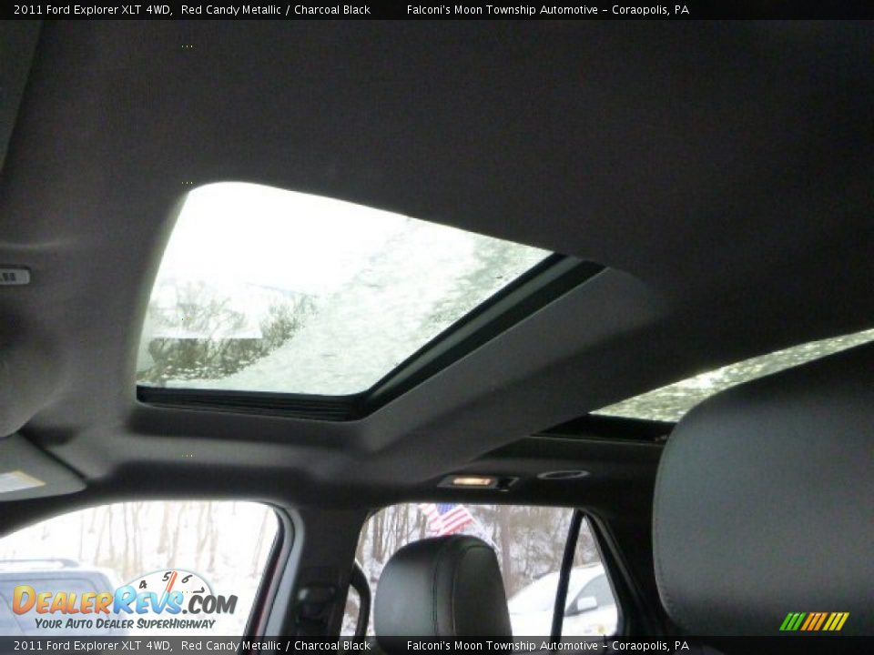 2011 Ford Explorer XLT 4WD Red Candy Metallic / Charcoal Black Photo #19