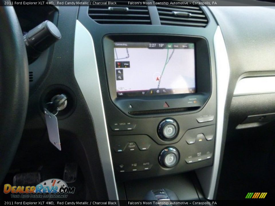 2011 Ford Explorer XLT 4WD Red Candy Metallic / Charcoal Black Photo #22