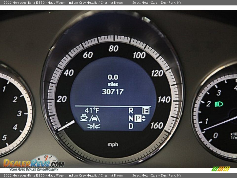 2011 Mercedes-Benz E 350 4Matic Wagon Indium Grey Metallic / Chestnut Brown Photo #14