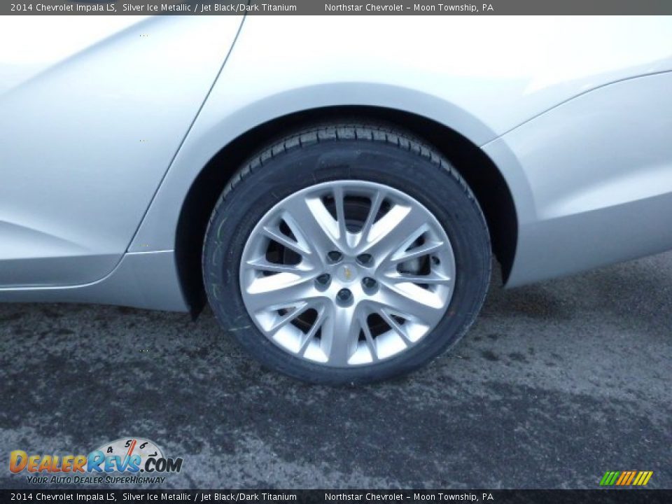 2014 Chevrolet Impala LS Silver Ice Metallic / Jet Black/Dark Titanium Photo #9