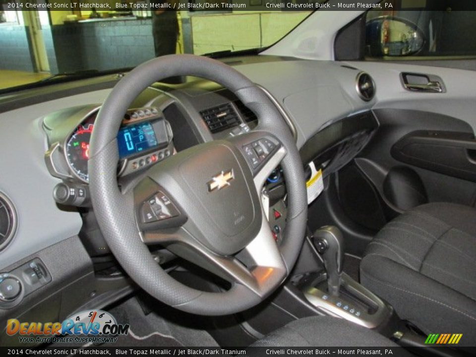 2014 Chevrolet Sonic LT Hatchback Steering Wheel Photo #10