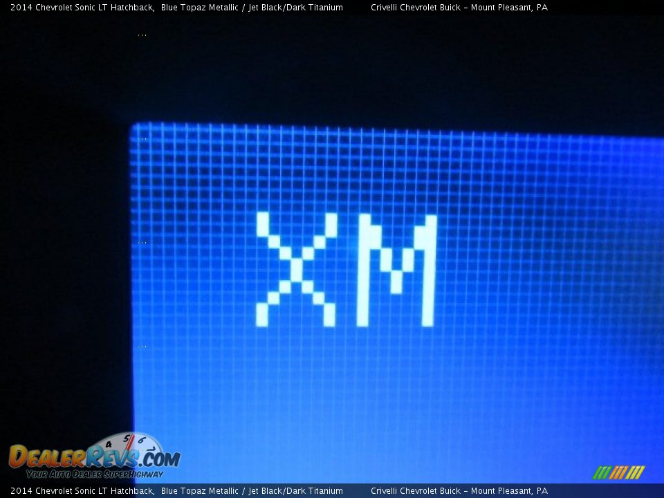 2014 Chevrolet Sonic LT Hatchback Blue Topaz Metallic / Jet Black/Dark Titanium Photo #16