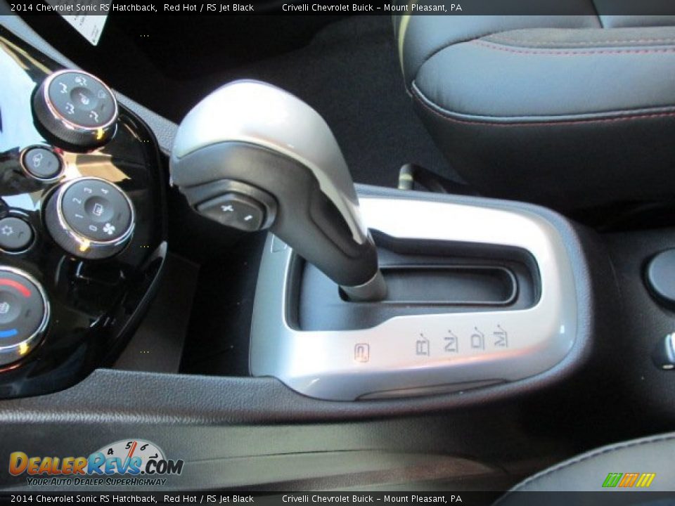 2014 Chevrolet Sonic RS Hatchback Shifter Photo #11