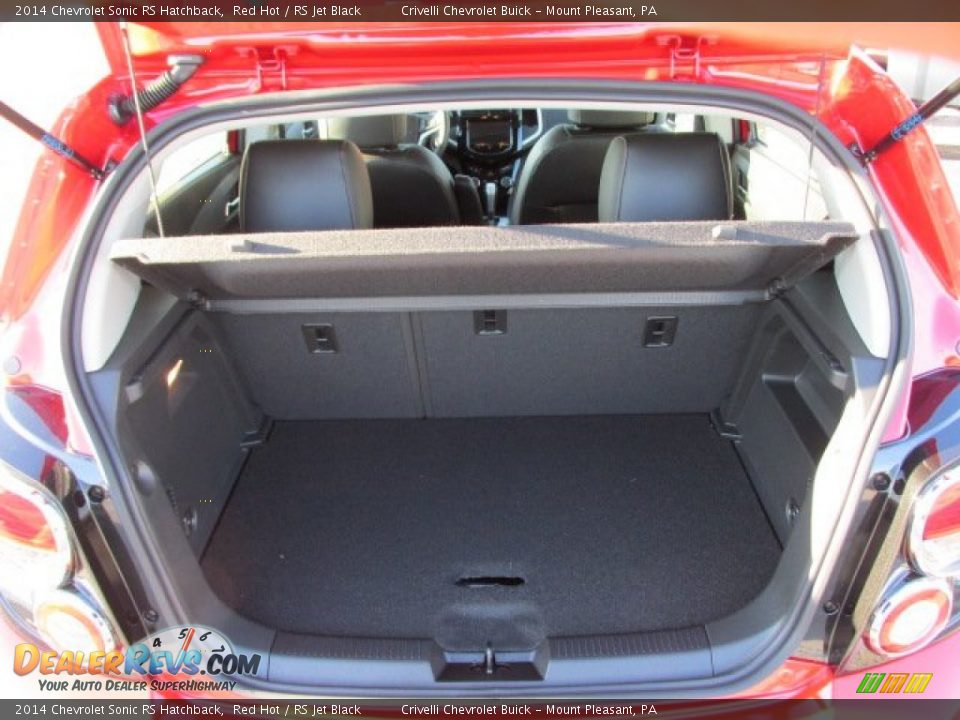 2014 Chevrolet Sonic RS Hatchback Trunk Photo #18