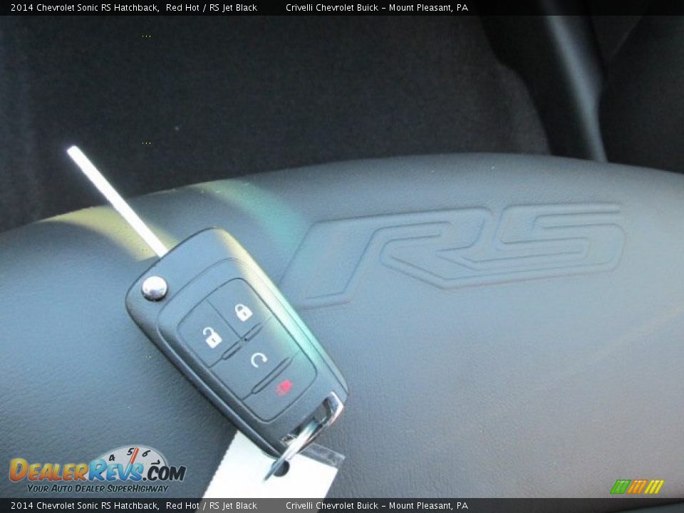 Keys of 2014 Chevrolet Sonic RS Hatchback Photo #19