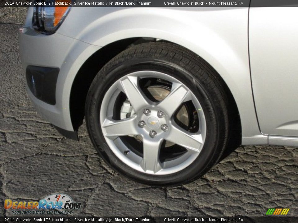 2014 Chevrolet Sonic LTZ Hatchback Wheel Photo #3