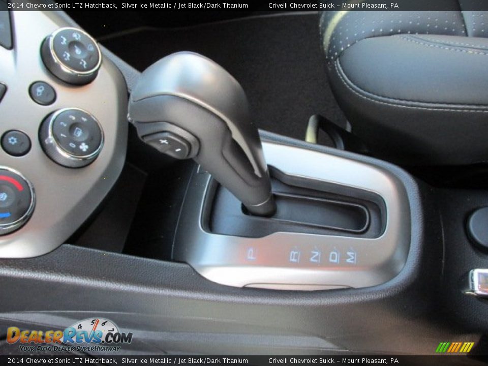 2014 Chevrolet Sonic LTZ Hatchback Silver Ice Metallic / Jet Black/Dark Titanium Photo #15
