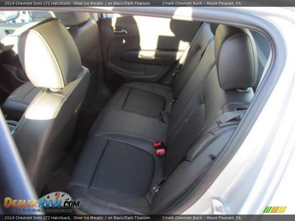 2014 Chevrolet Sonic LTZ Hatchback Silver Ice Metallic / Jet Black/Dark Titanium Photo #17