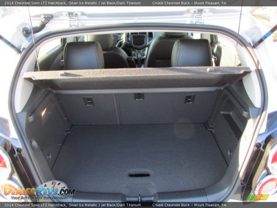 2014 Chevrolet Sonic LTZ Hatchback Silver Ice Metallic / Jet Black/Dark Titanium Photo #18