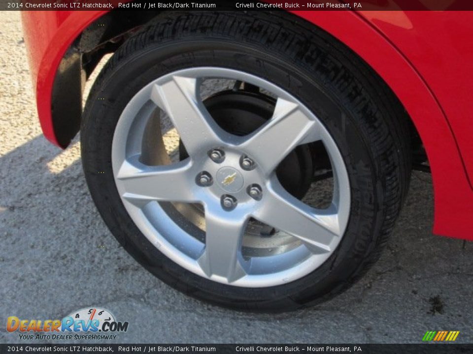 2014 Chevrolet Sonic LTZ Hatchback Wheel Photo #6