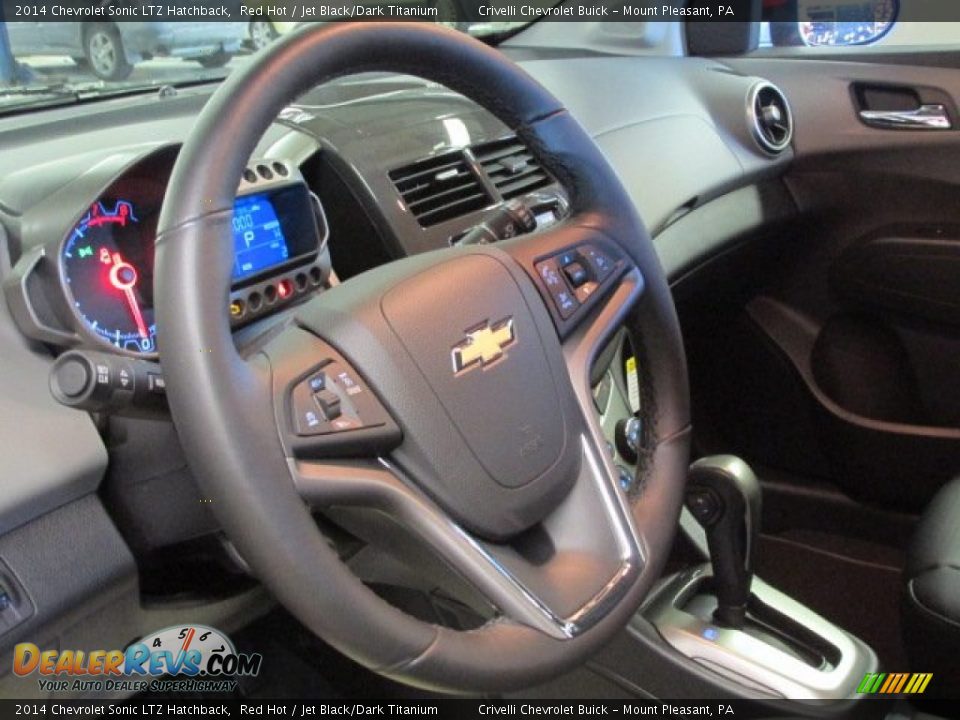 2014 Chevrolet Sonic LTZ Hatchback Steering Wheel Photo #10