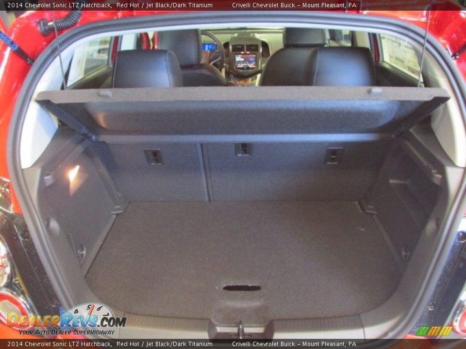 2014 Chevrolet Sonic LTZ Hatchback Trunk Photo #18