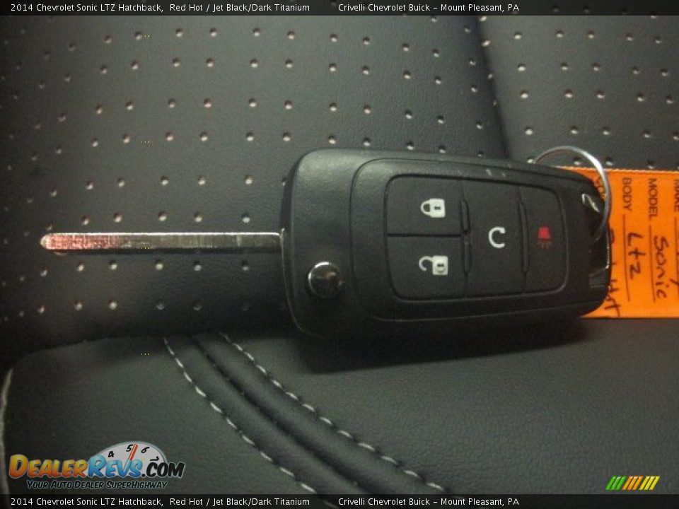 Keys of 2014 Chevrolet Sonic LTZ Hatchback Photo #19
