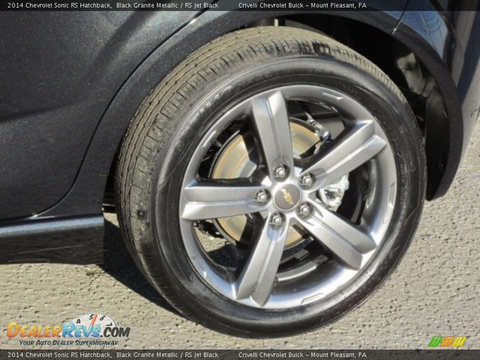 2014 Chevrolet Sonic RS Hatchback Wheel Photo #3