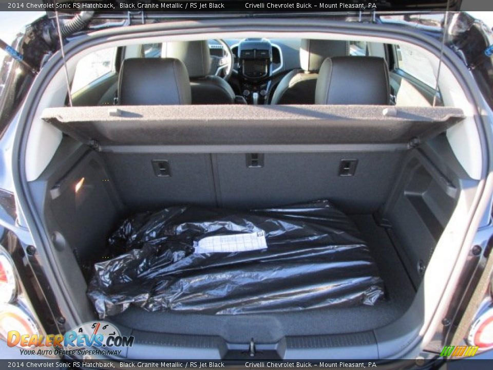 2014 Chevrolet Sonic RS Hatchback Black Granite Metallic / RS Jet Black Photo #18