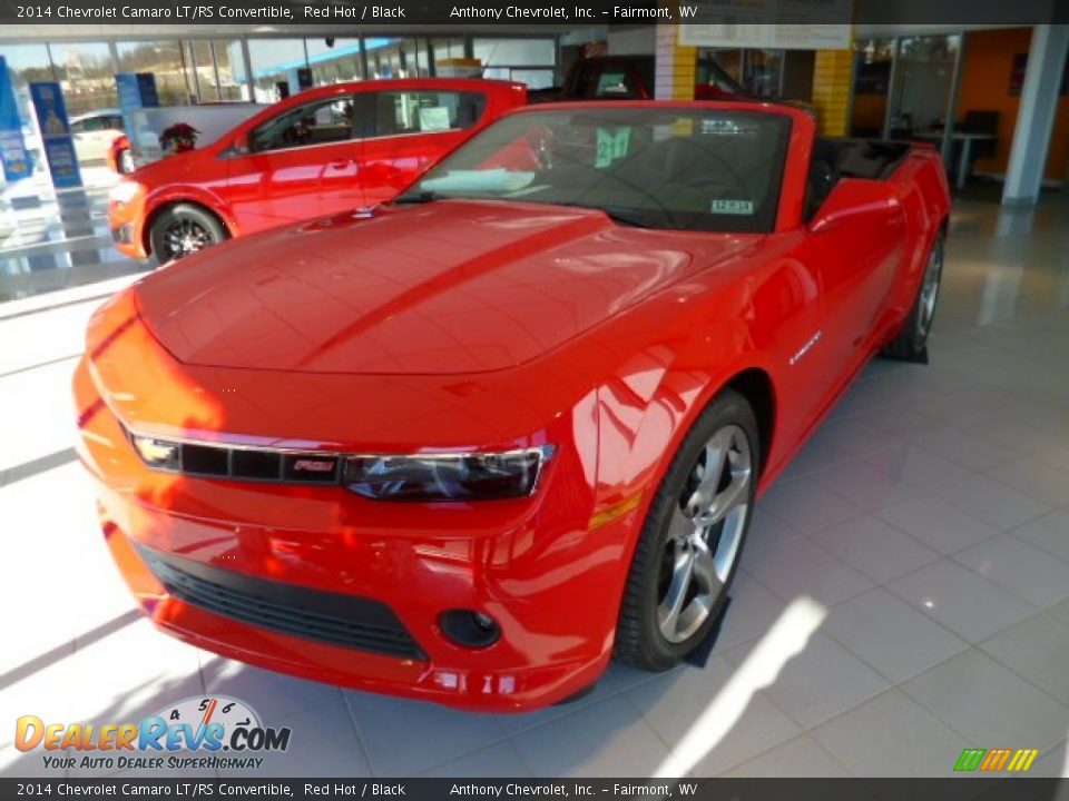 2014 Chevrolet Camaro LT/RS Convertible Red Hot / Black Photo #3