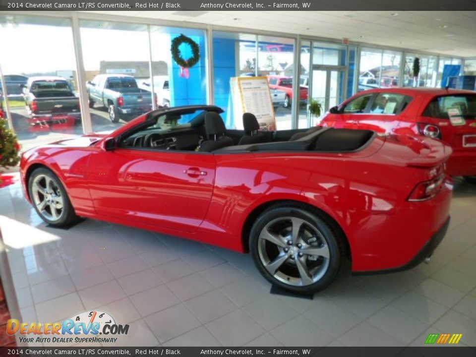 2014 Chevrolet Camaro LT/RS Convertible Red Hot / Black Photo #4