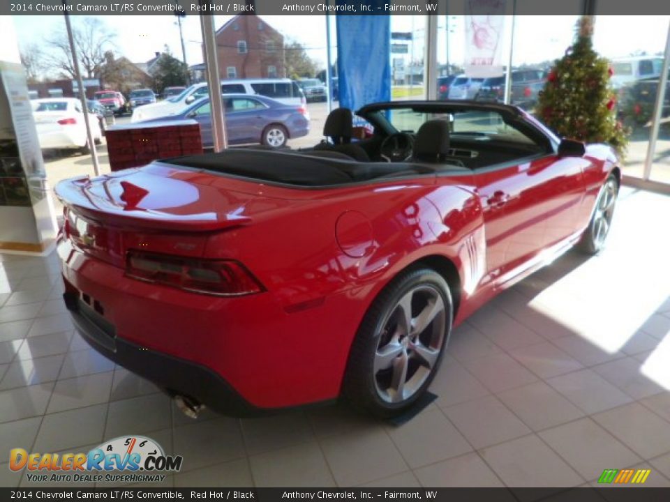 2014 Chevrolet Camaro LT/RS Convertible Red Hot / Black Photo #7