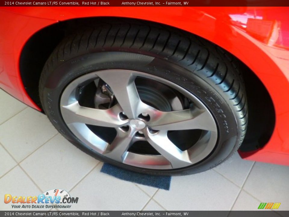2014 Chevrolet Camaro LT/RS Convertible Red Hot / Black Photo #9