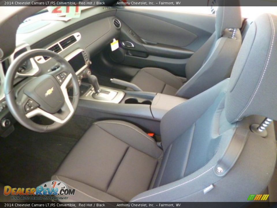 2014 Chevrolet Camaro LT/RS Convertible Red Hot / Black Photo #17