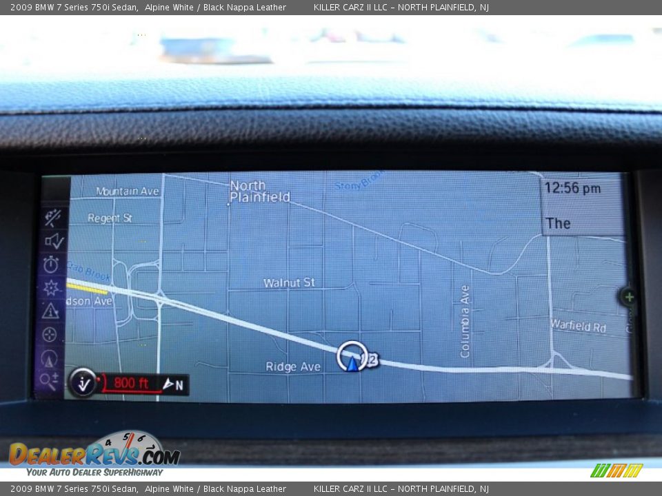 2009 BMW 7 Series 750i Sedan Alpine White / Black Nappa Leather Photo #17