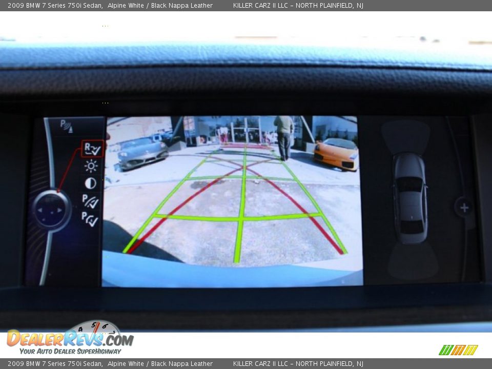 2009 BMW 7 Series 750i Sedan Alpine White / Black Nappa Leather Photo #18