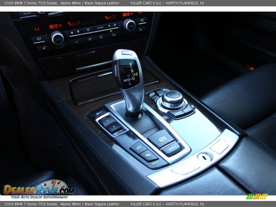 2009 BMW 7 Series 750i Sedan Alpine White / Black Nappa Leather Photo #19
