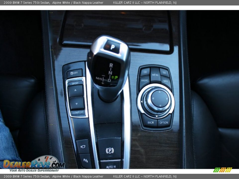 2009 BMW 7 Series 750i Sedan Alpine White / Black Nappa Leather Photo #20