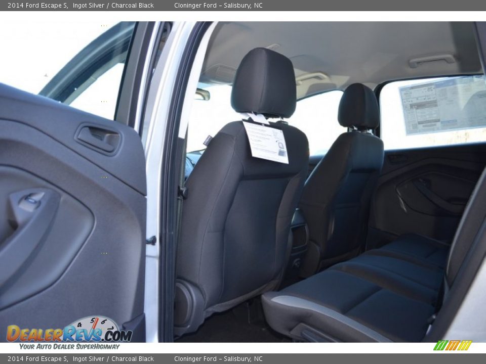 2014 Ford Escape S Ingot Silver / Charcoal Black Photo #7