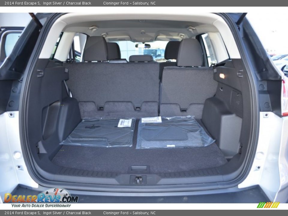 2014 Ford Escape S Ingot Silver / Charcoal Black Photo #8