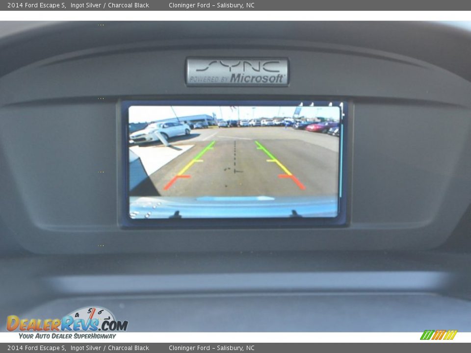 2014 Ford Escape S Ingot Silver / Charcoal Black Photo #15