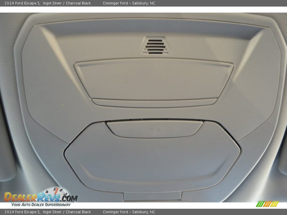 2014 Ford Escape S Ingot Silver / Charcoal Black Photo #19