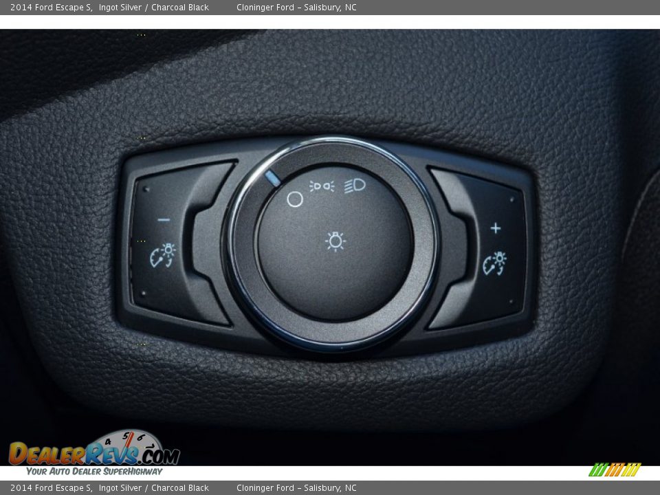 2014 Ford Escape S Ingot Silver / Charcoal Black Photo #23