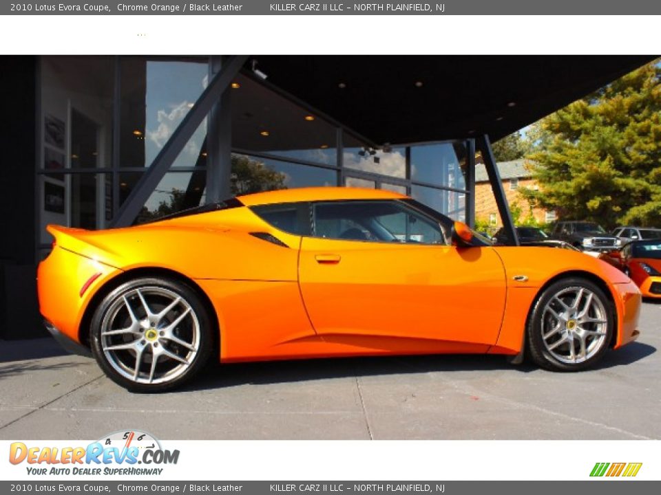 Chrome Orange 2010 Lotus Evora Coupe Photo #7