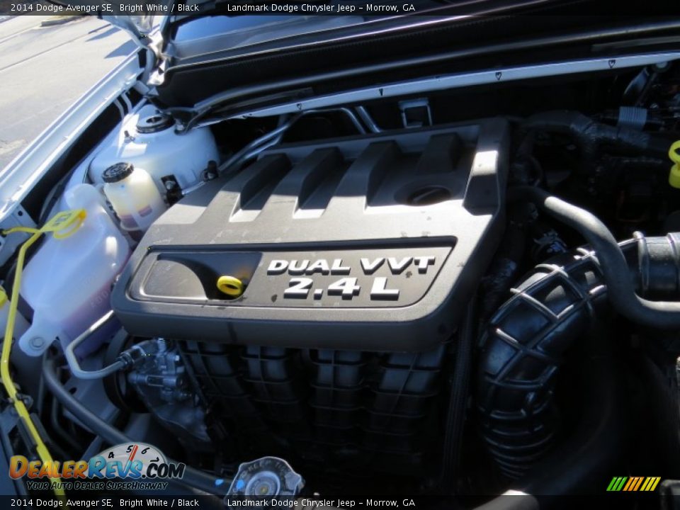 2014 Dodge Avenger SE Bright White / Black Photo #8