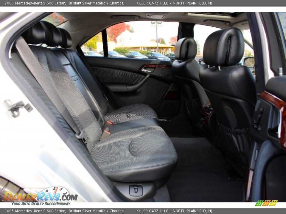 2005 Mercedes-Benz S 600 Sedan Brilliant Silver Metallic / Charcoal Photo #28