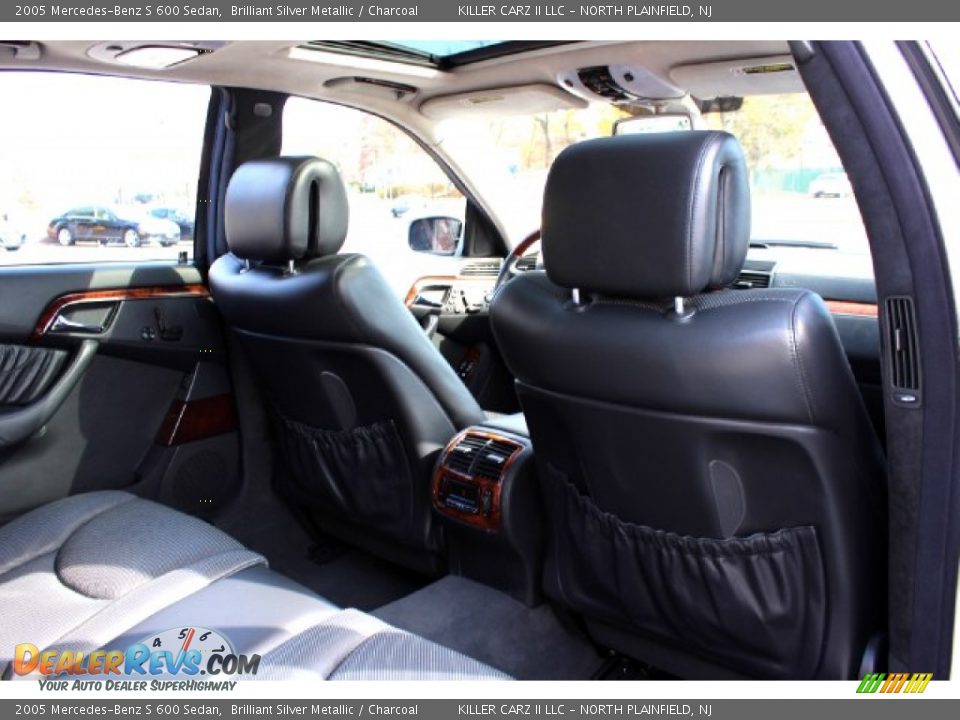2005 Mercedes-Benz S 600 Sedan Brilliant Silver Metallic / Charcoal Photo #29