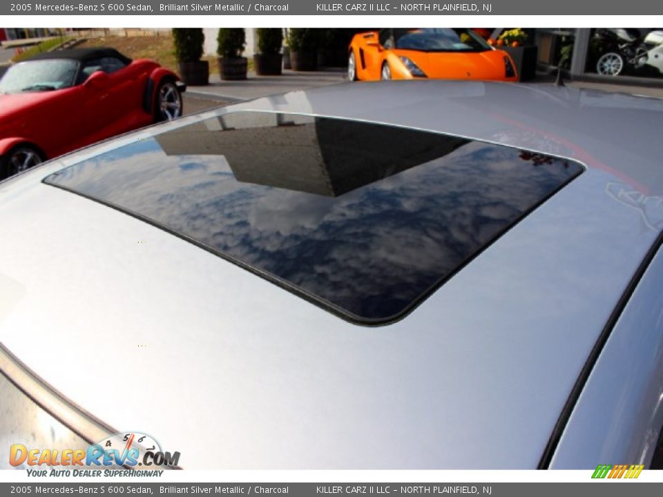 2005 Mercedes-Benz S 600 Sedan Brilliant Silver Metallic / Charcoal Photo #34