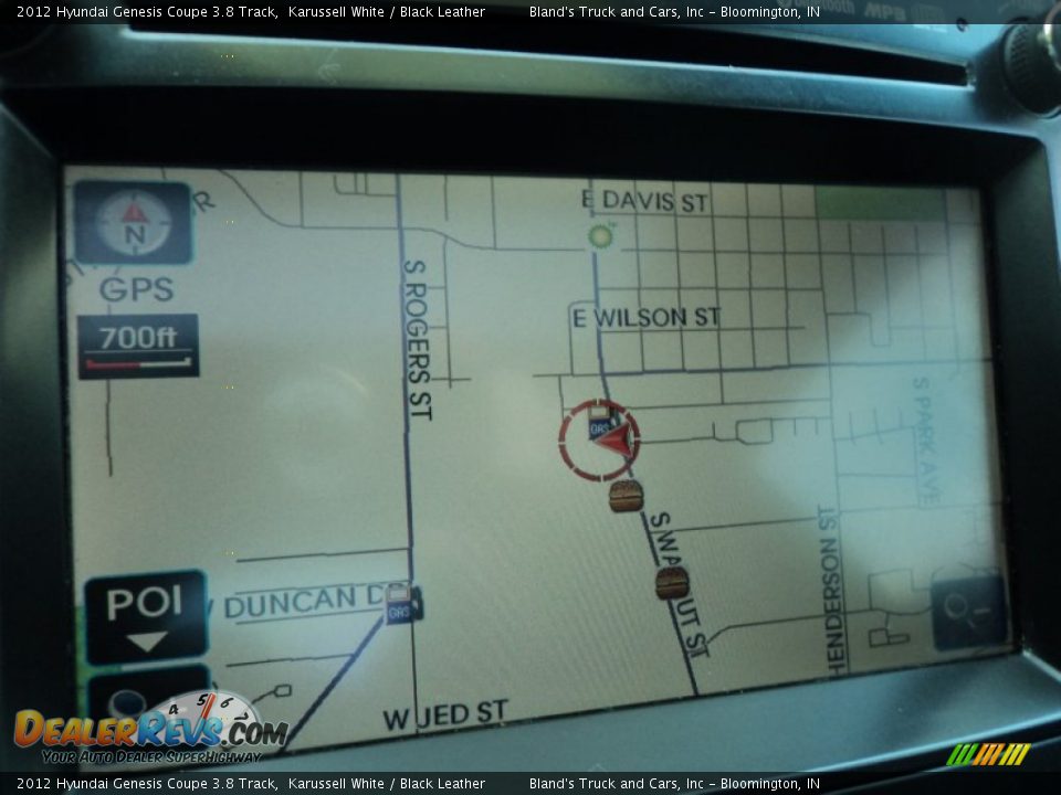 2012 Hyundai Genesis Coupe 3.8 Track Karussell White / Black Leather Photo #16