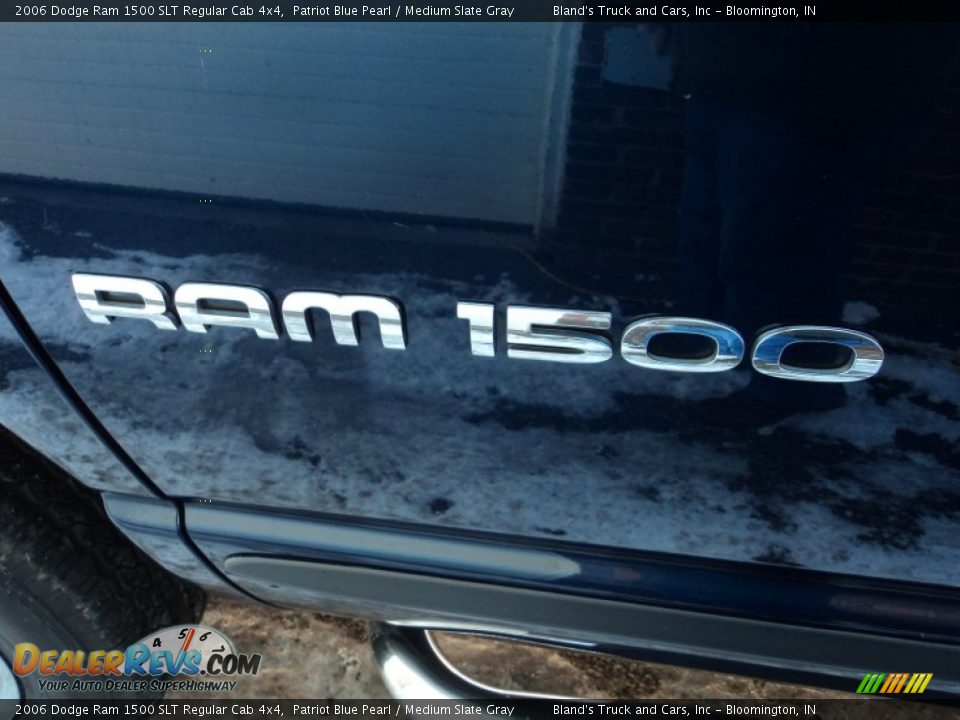 2006 Dodge Ram 1500 SLT Regular Cab 4x4 Patriot Blue Pearl / Medium Slate Gray Photo #28