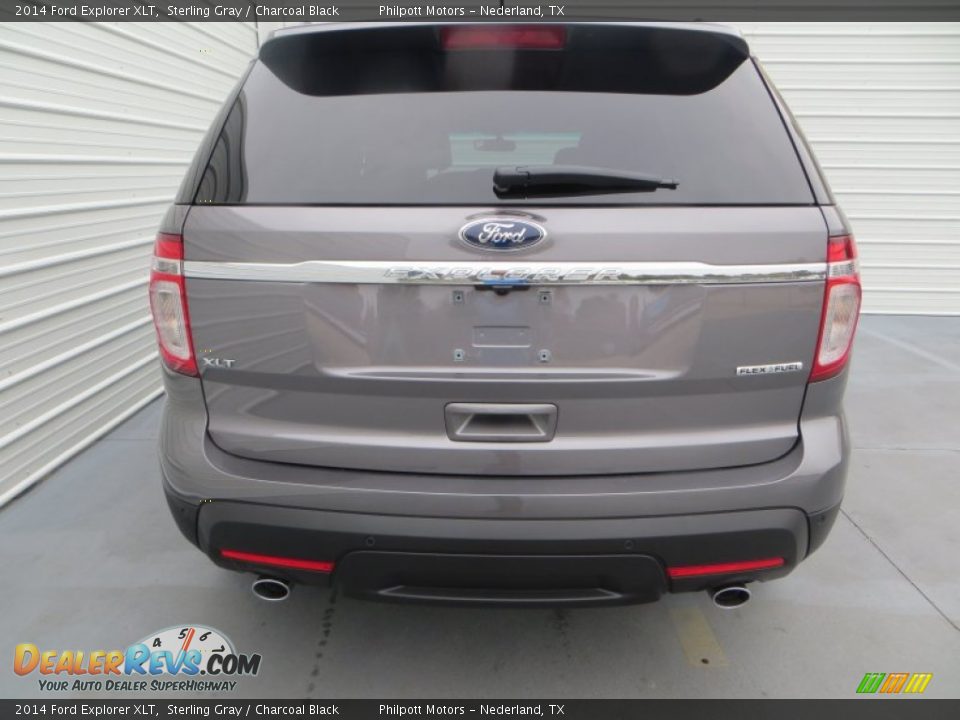 2014 Ford Explorer XLT Sterling Gray / Charcoal Black Photo #5