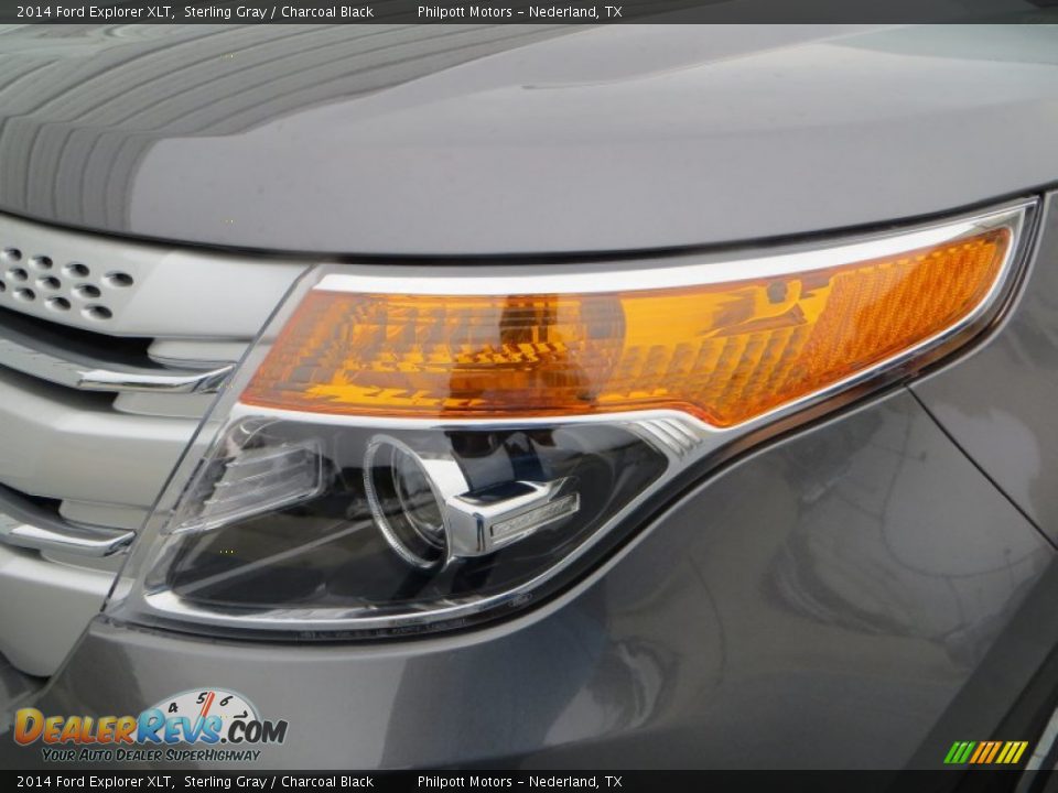 2014 Ford Explorer XLT Sterling Gray / Charcoal Black Photo #9