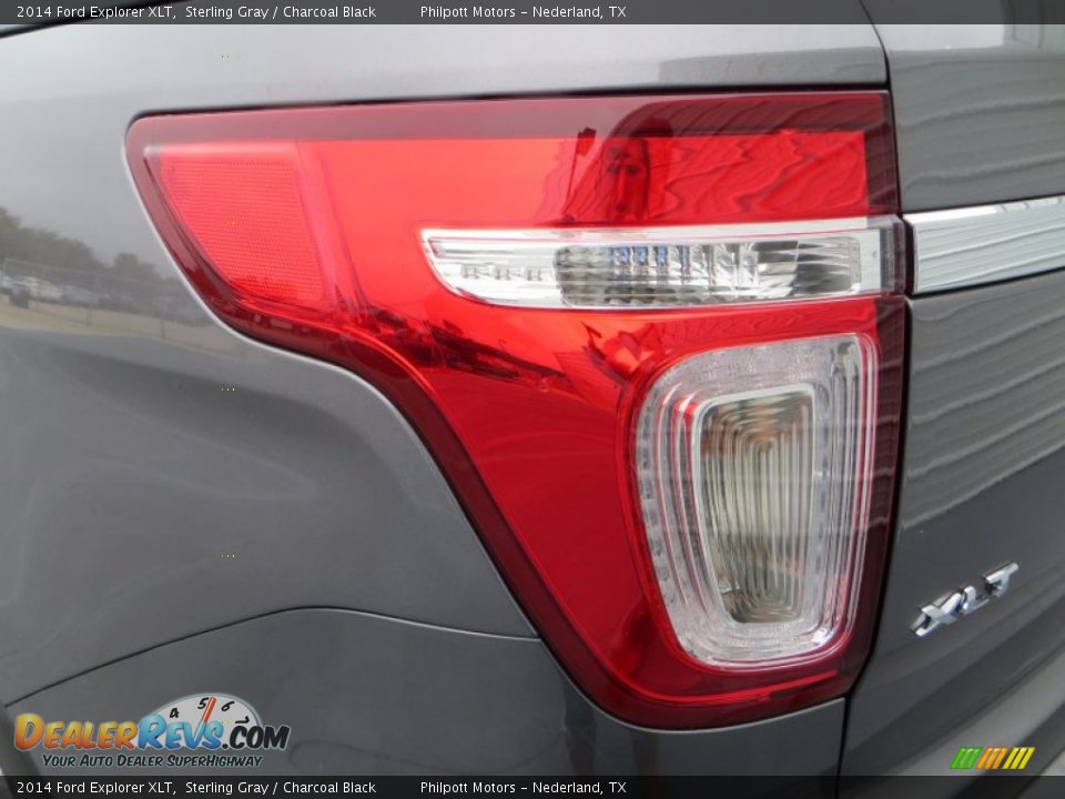 2014 Ford Explorer XLT Sterling Gray / Charcoal Black Photo #13