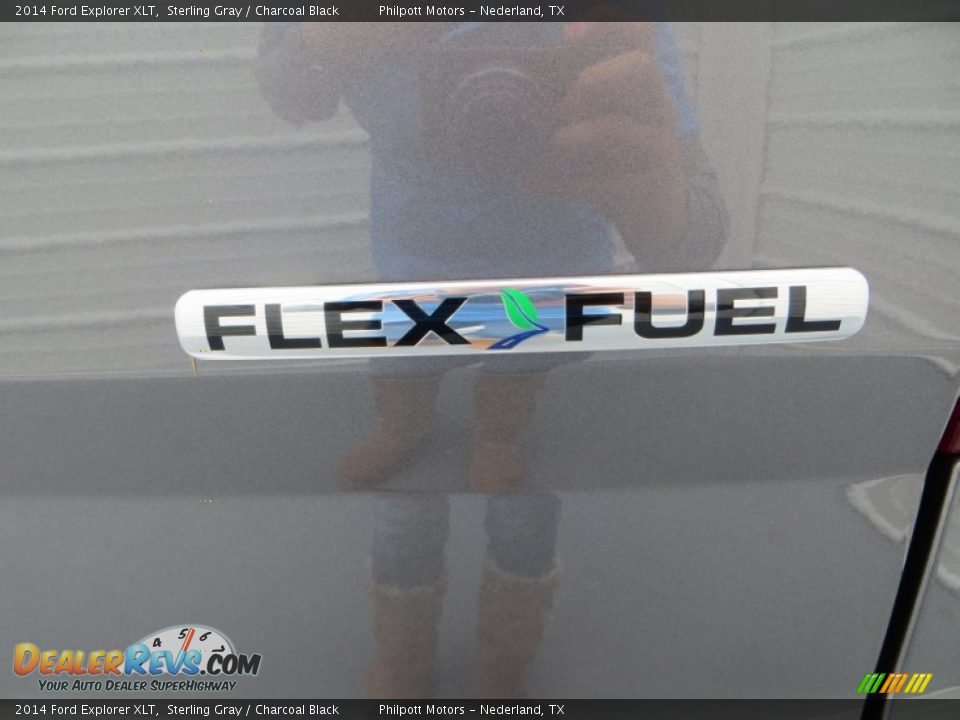 2014 Ford Explorer XLT Sterling Gray / Charcoal Black Photo #15