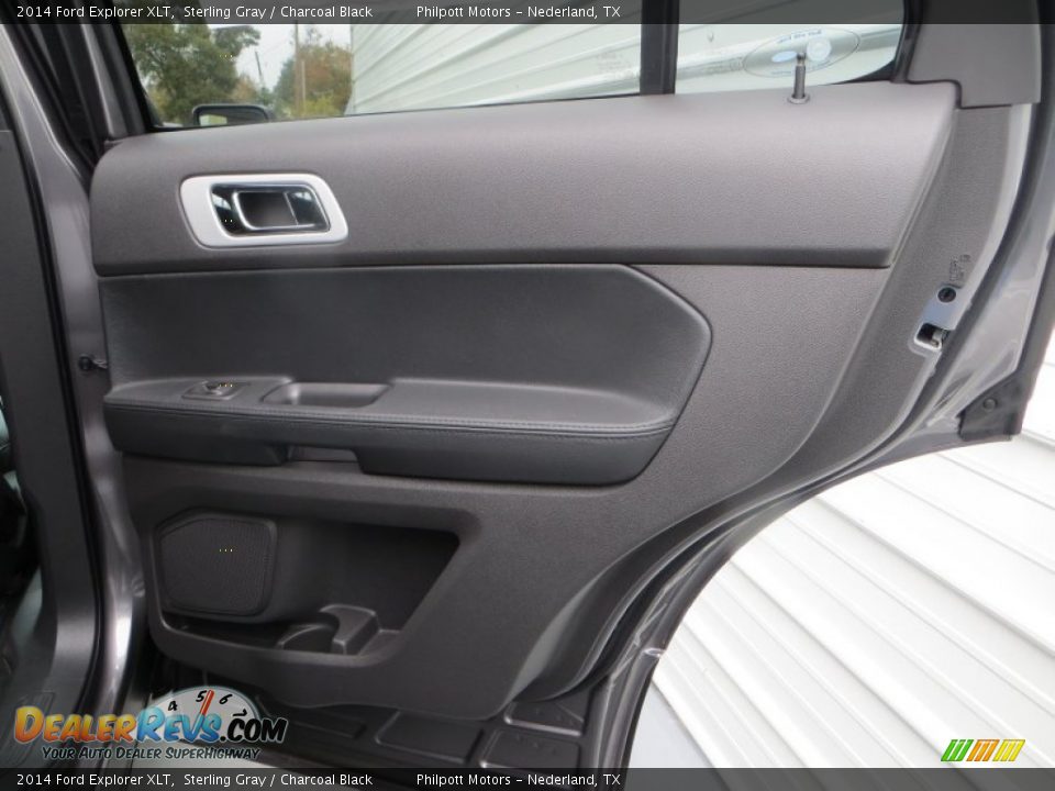 2014 Ford Explorer XLT Sterling Gray / Charcoal Black Photo #21