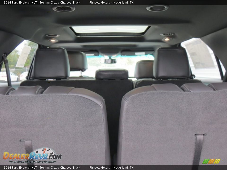 2014 Ford Explorer XLT Sterling Gray / Charcoal Black Photo #24